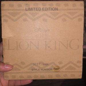 Lion king limited edition watch